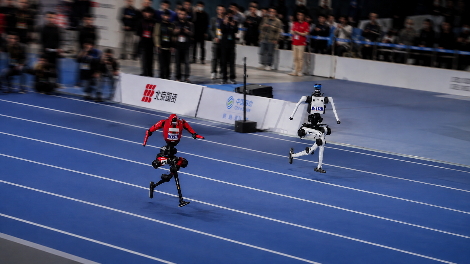 World Humanoid Robot Games à Pékin, robots humanoïdes chinois